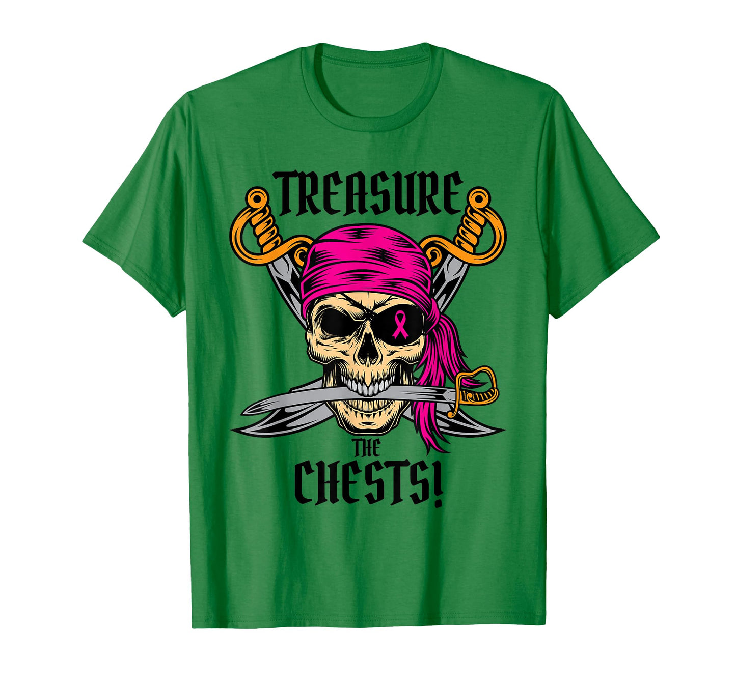 Cool Treasure The Chests Breast Cancer Awareness T-shirt T-Shirt