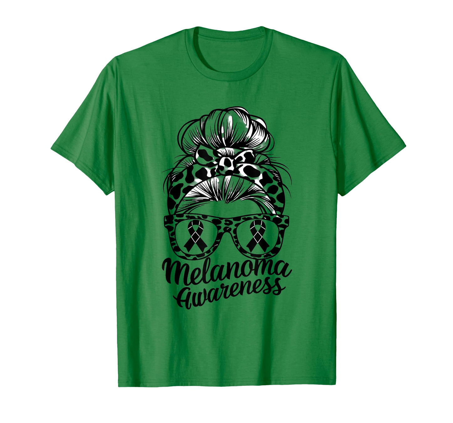 Melanoma Cancer Awareness Woman Headscarf Skin Cancer T-Shirt