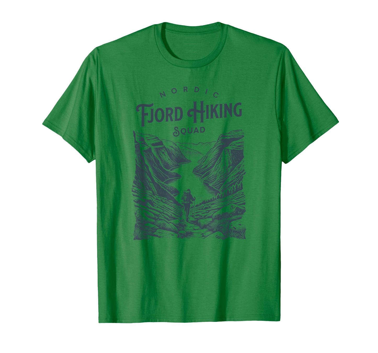 Norway Fjord Hiking Adventure Geiranger Outdoor Travel T-Shirt