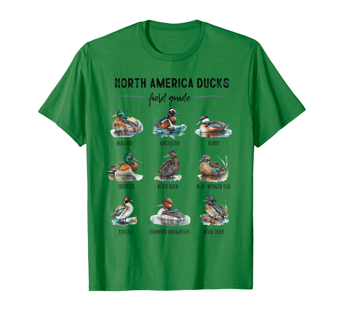 Ducks Guide Duck Lover Duck Guide Hunter Waterfowl Hunting T-Shirt