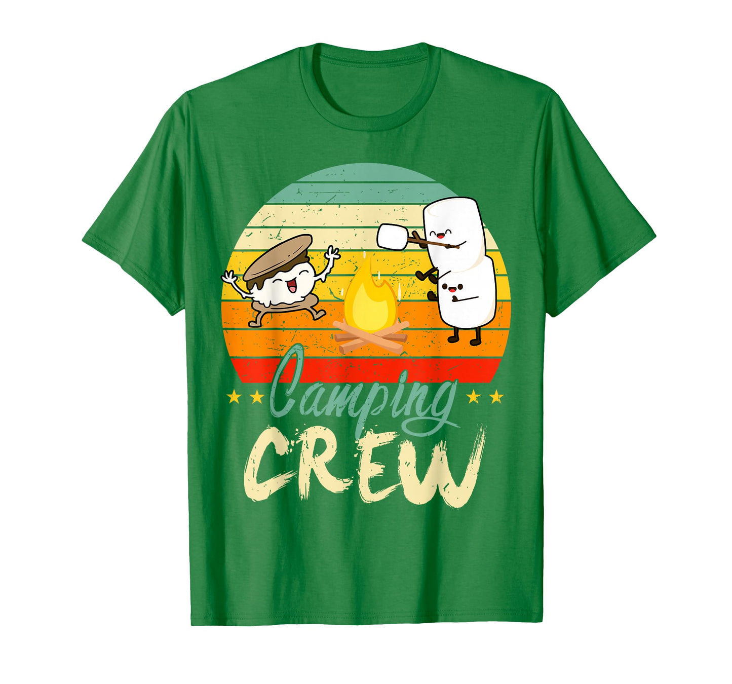 Funny Smore Camping Crew Family Camper Kid Boy Women Toddler T-Shirt