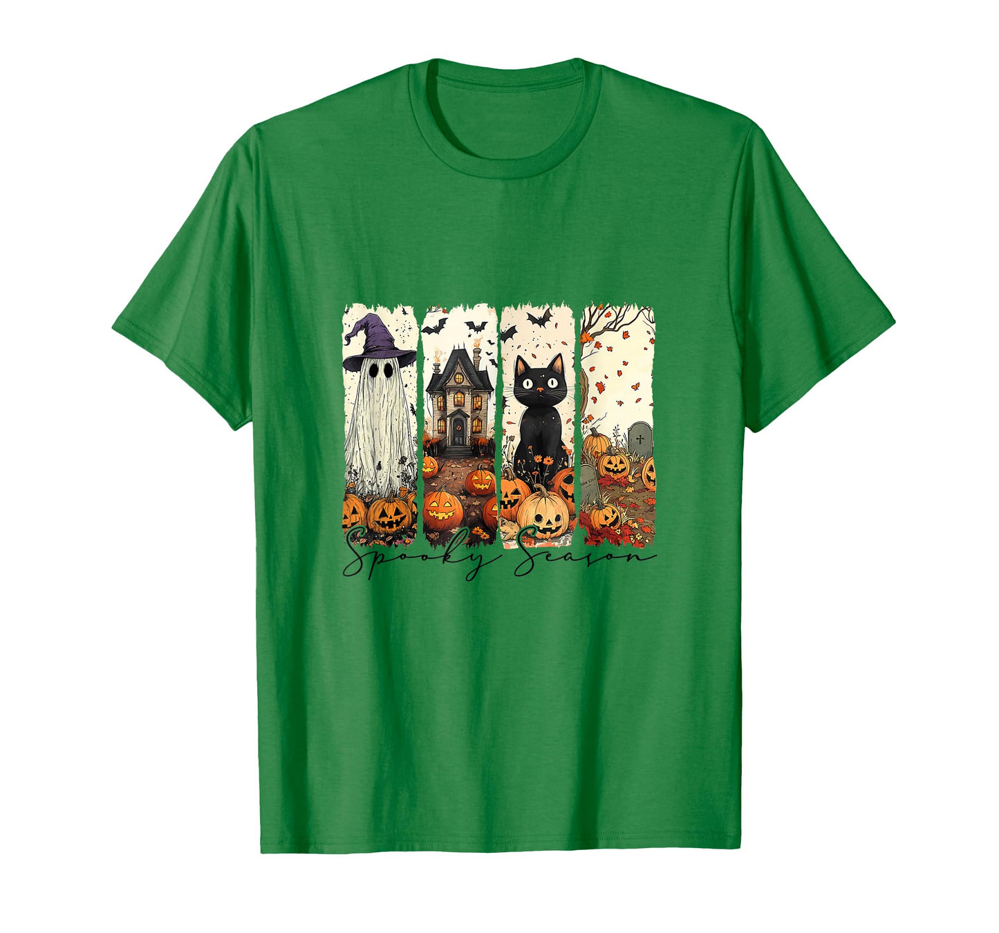 Vintage Halloween Horror Spooky Season T-Shirt