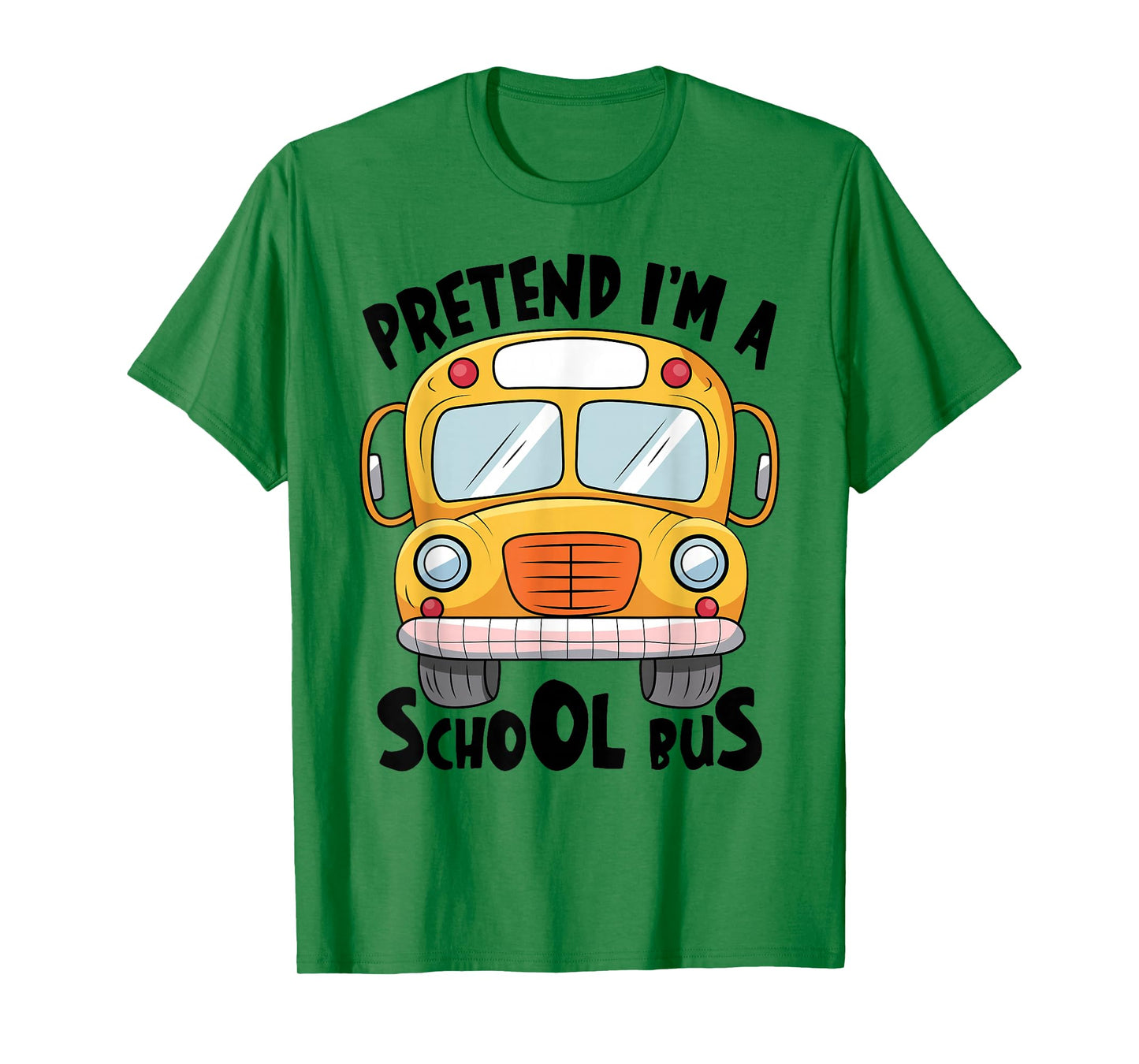 Pretend I'm A School Bus Halloween Costume T-Shirt