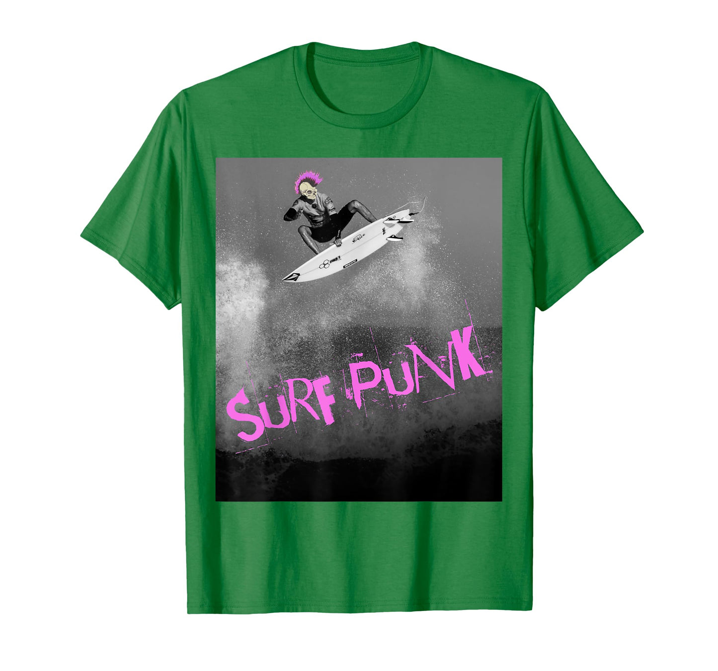 Surf Punk - Violent Pink T-Shirt