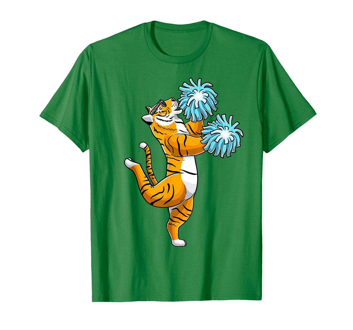 Cheerleading Tiger Cheerleader Cheer Flyer T-Shirt