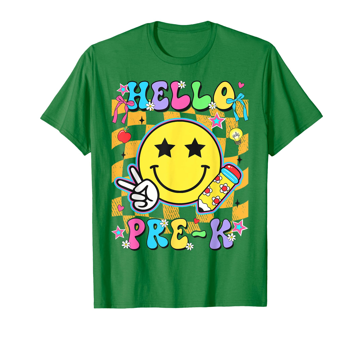 First Day Of PreK For Kids Girls Boys Teacher Back to School T-Shirt
