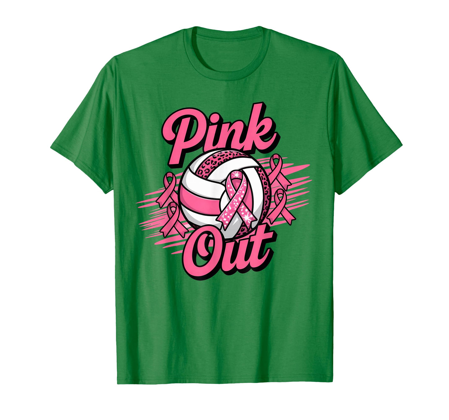 Pink Out Volleyball T-Shirt