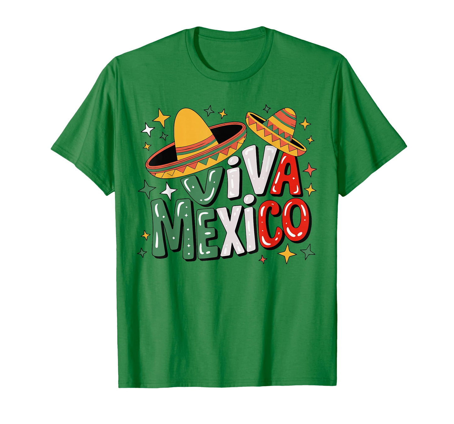 Viva Mexico Toddler Girls Boys Mexican Flag Independence Day T-Shirt