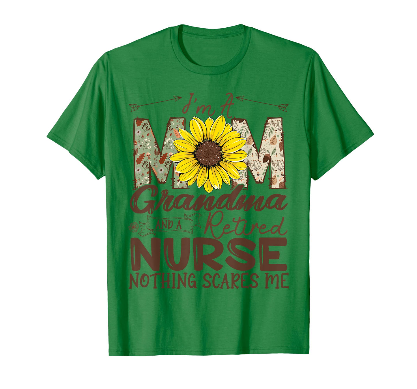 I Am A Mom Grandma And A Retired Nurse Retirement Womens T-Shirt