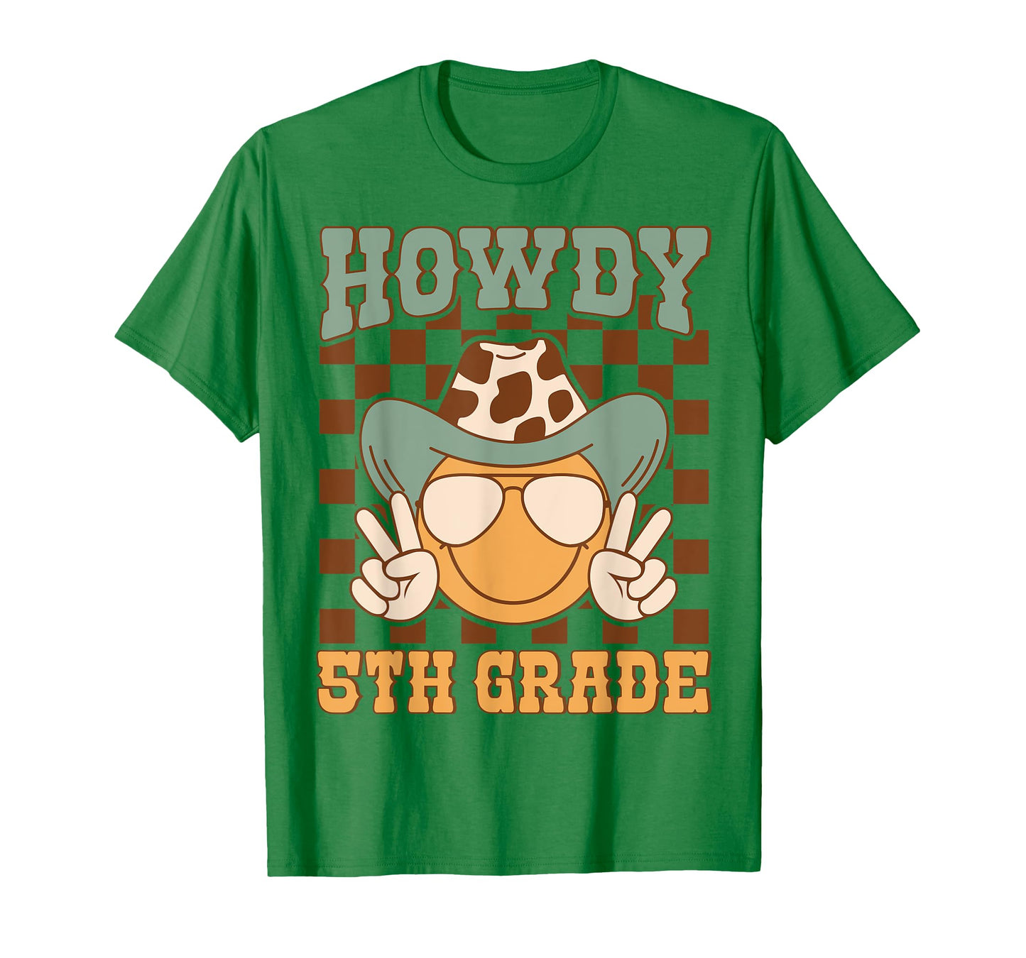 Howdy 5th Grade Teacher Western Back To School Fifth Grade T-Shirt