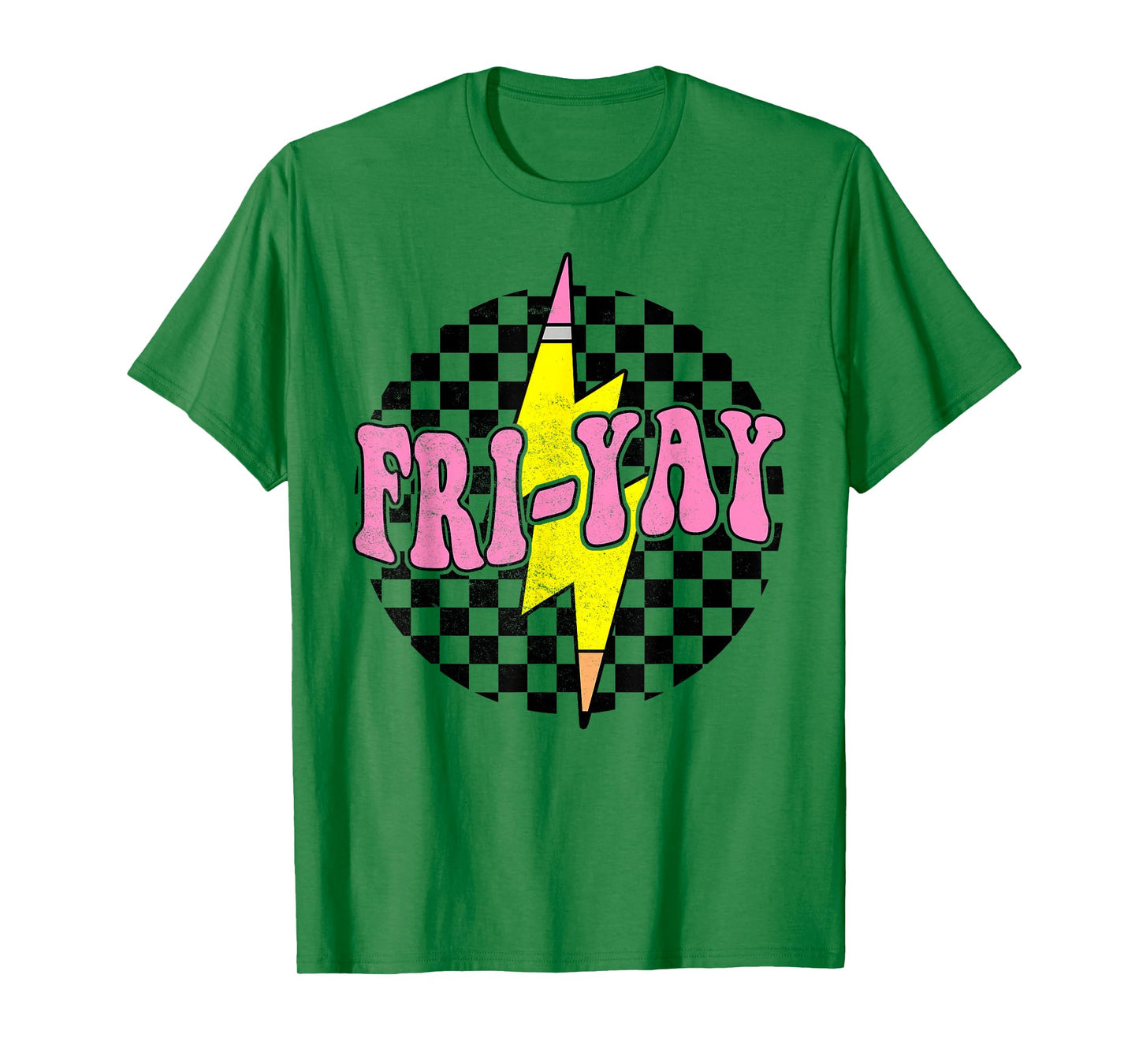 Fri-Yay Happy Friday Funny Weekend Teacher Back To School T-Shirt
