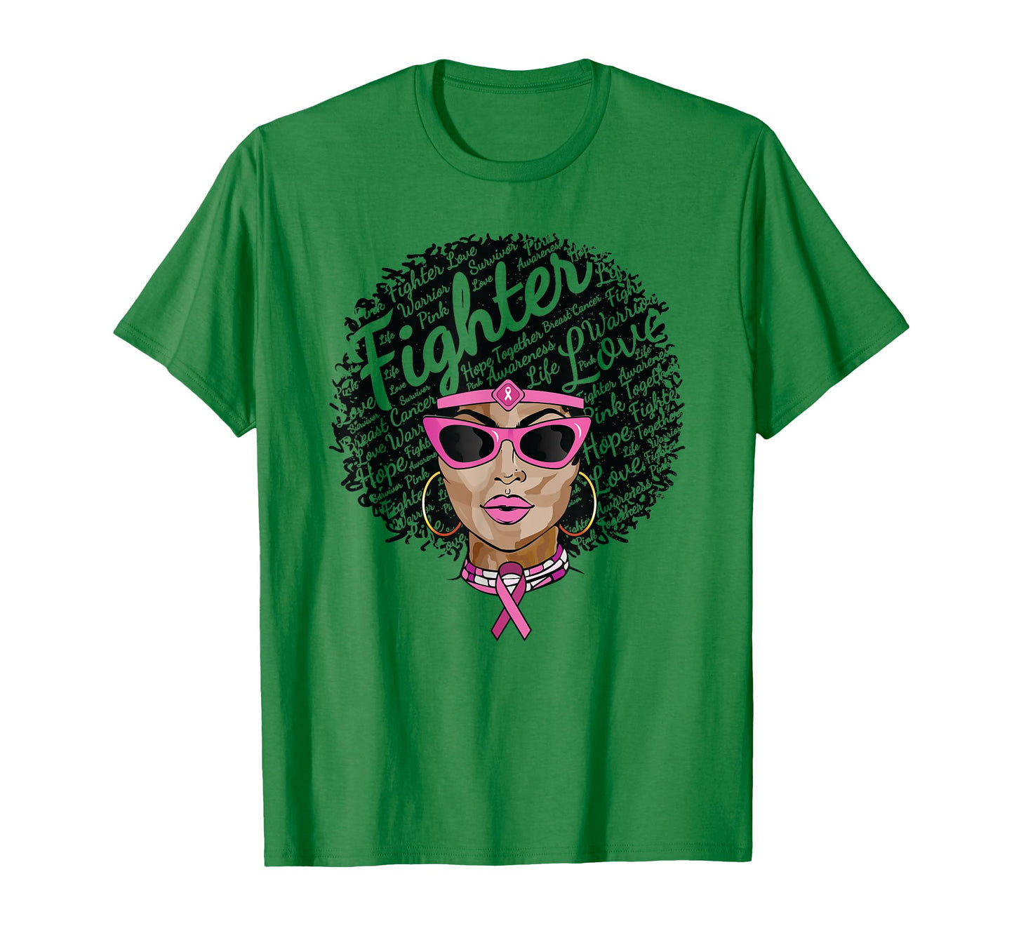 Breast Cancer Shirt for Women African American T-Shirt