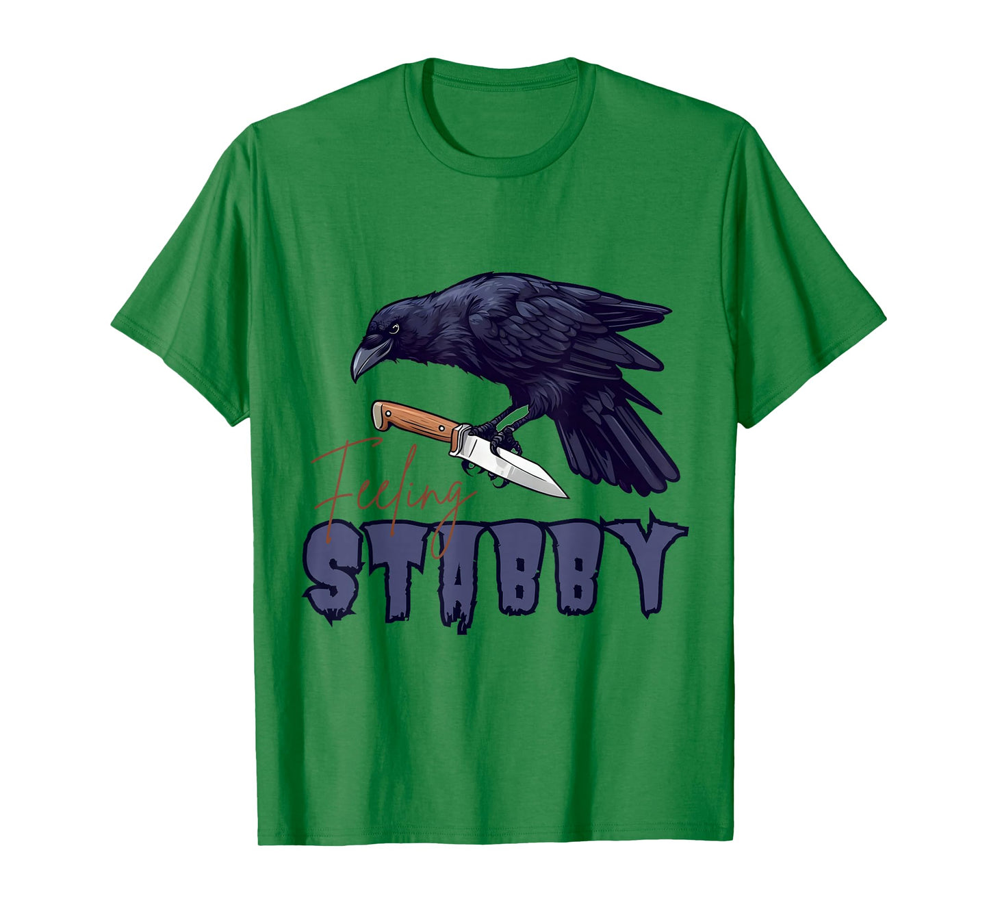 F-Caw-F Black Bird Funny Crow Gothic Raven Sarcastic Humor T-Shirt