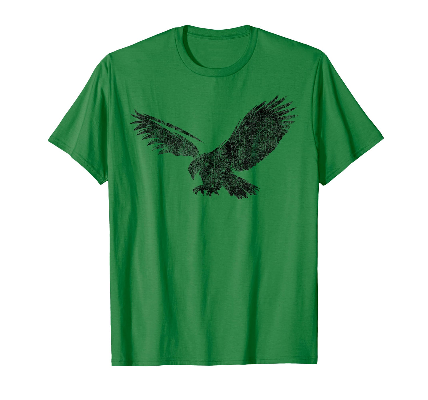 Beautiful Eagle American bird silhouette flying vintage cool T-Shirt