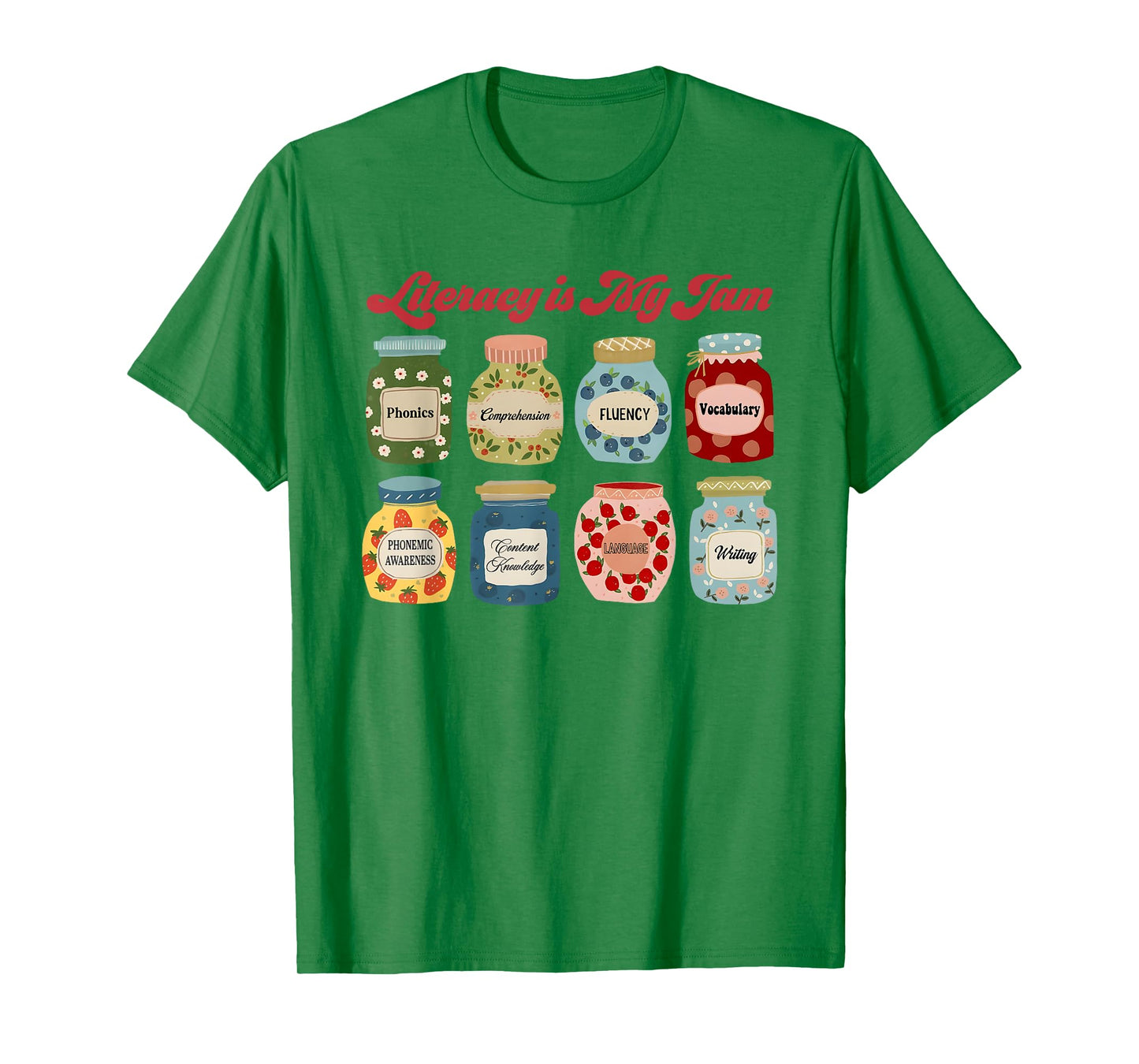 Literacy is My Jam, Literacy Teacher T-Shirt