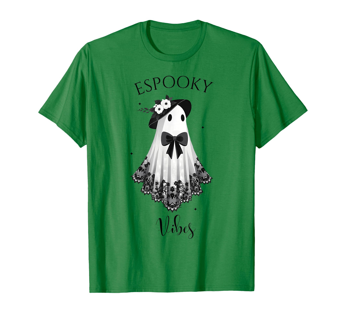 Espooky Vibes Maestra Halloween Spanish Mexican Teacher T-Shirt