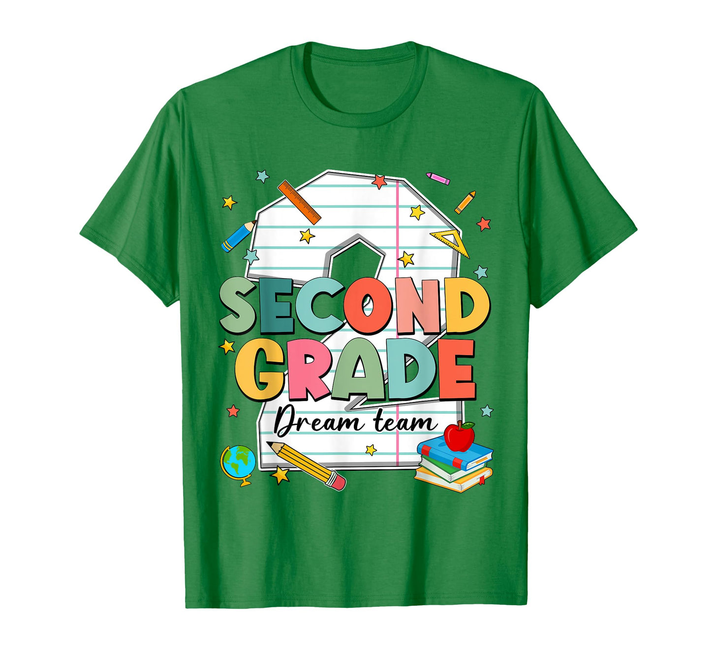 Second Grade Dream Team 1st Day Of School Teachers Boy Girl T-Shirt