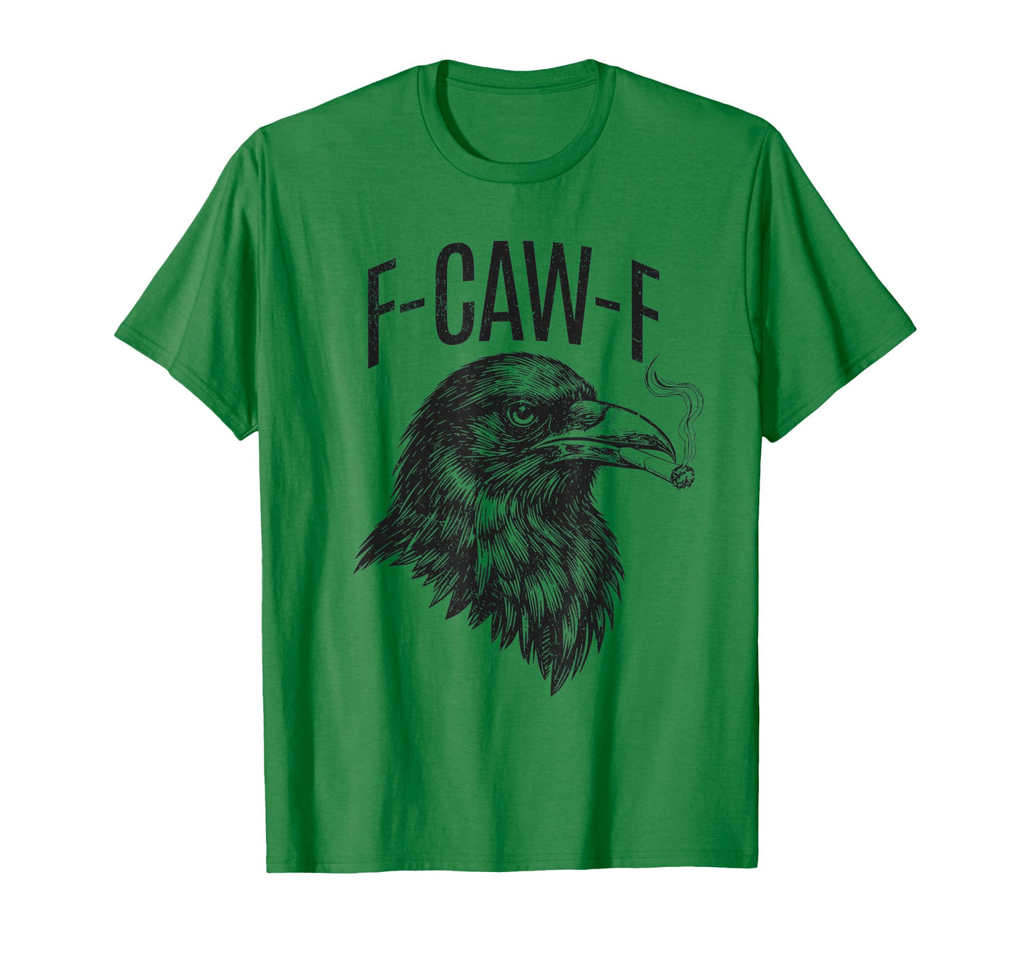 Antisocial Funny IDGAF Crow F-Caw-F T-Shirt