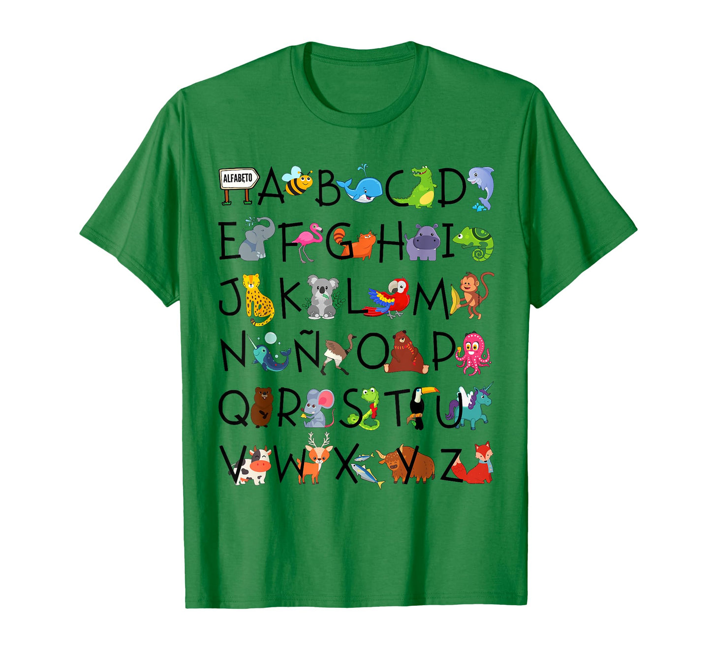 SPANISH ALPHABET, MAESTRA, SPANISH TEACHER T-Shirt