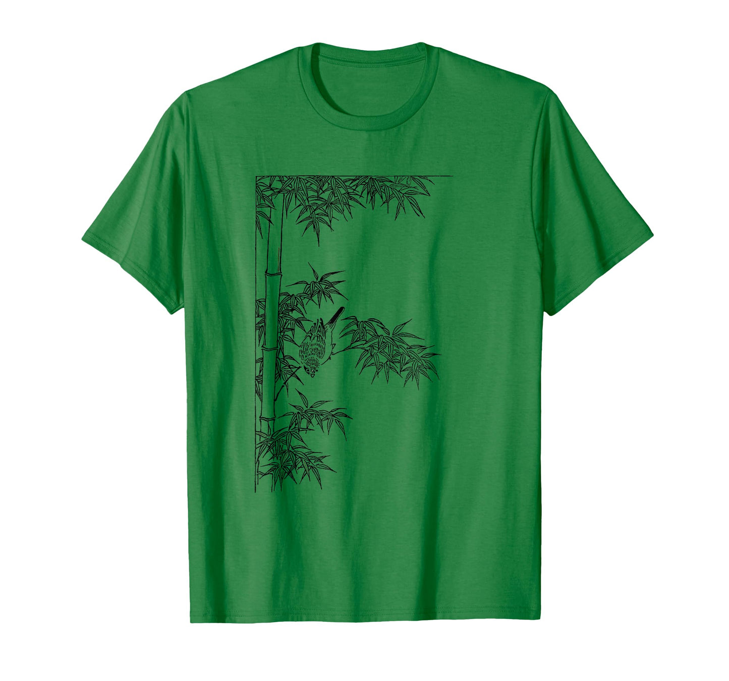Bamboo plant with a bird T-Shirt