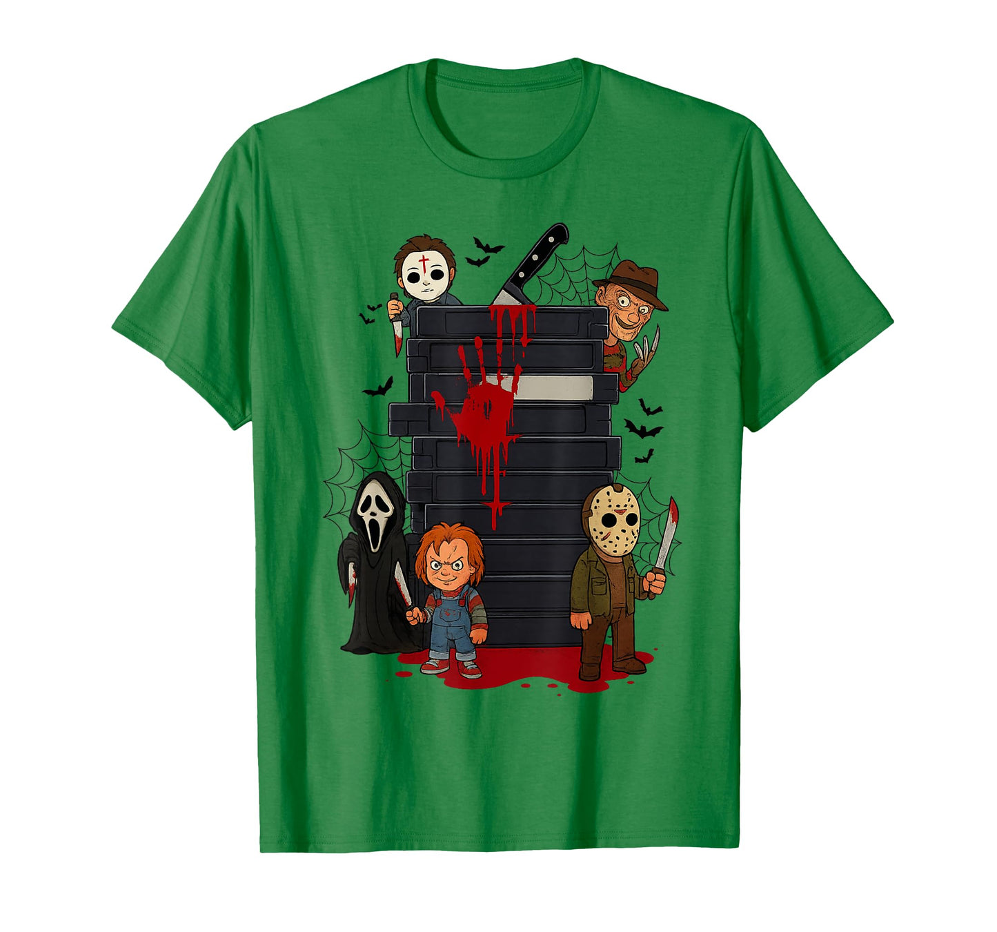 Halloween Horror Movie Characters Funny Scary Halloween T-Shirt