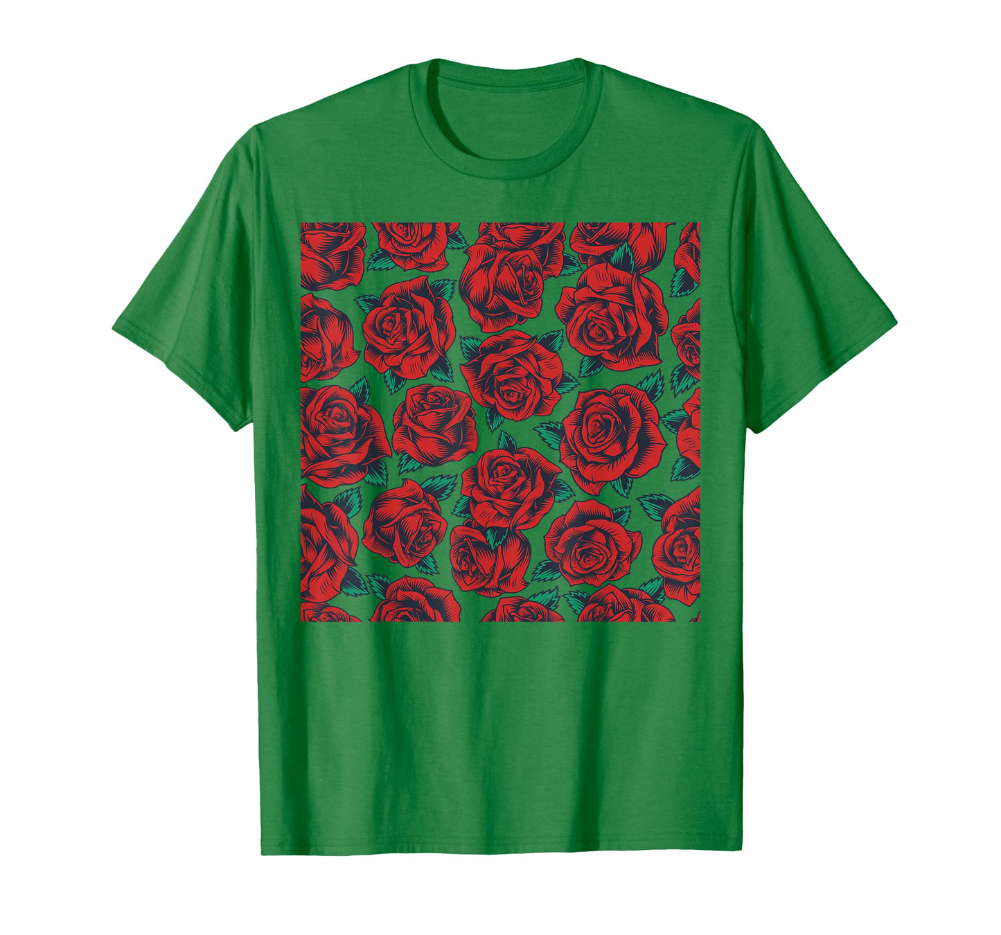 Red Rose Flower T-Shirt