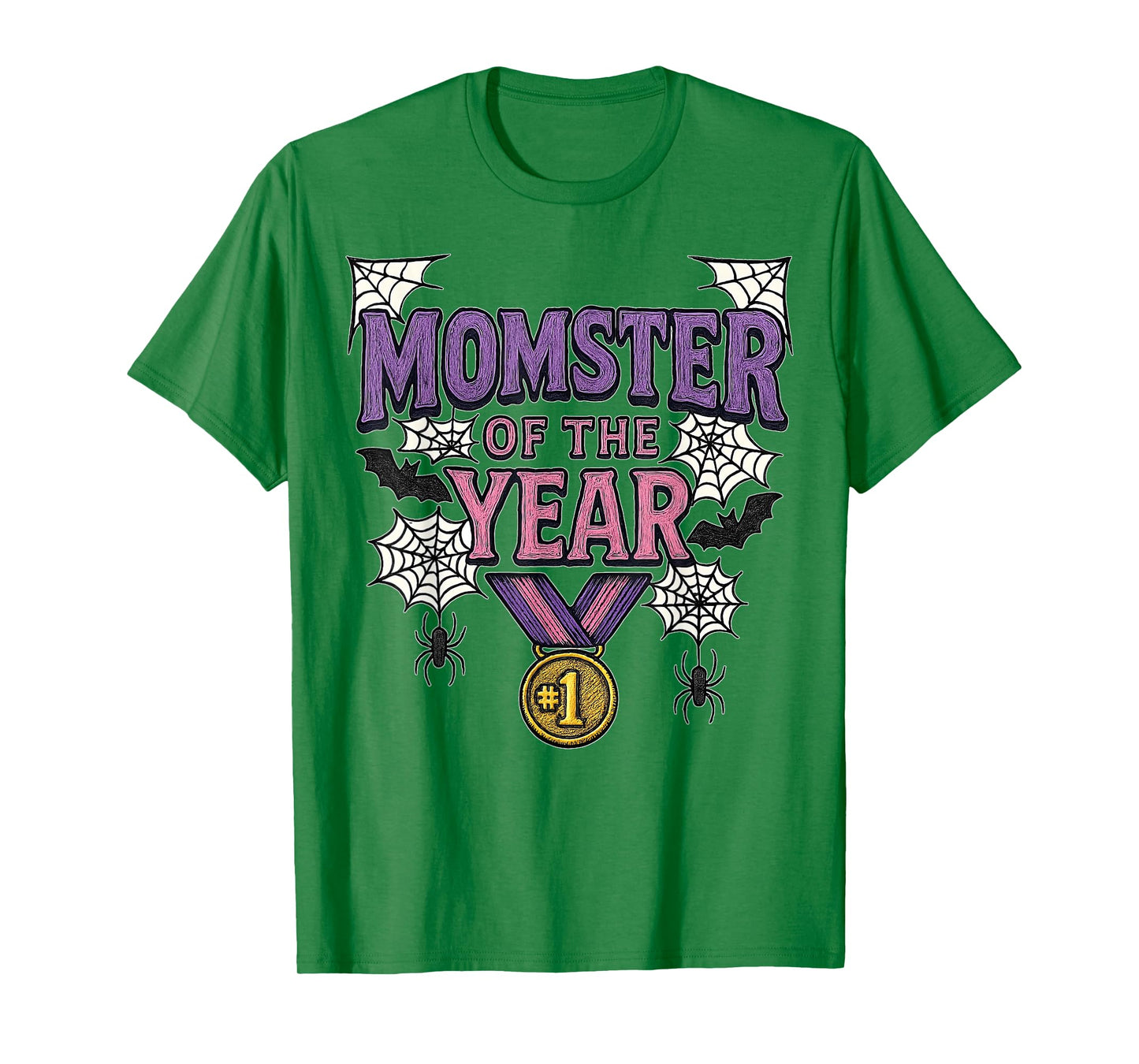 Momster of The Year Spooky Halloween Costume Mom T-Shirt