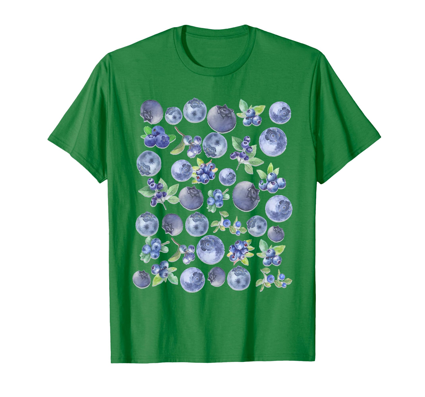 Blueberries Aesthetic Fruit Boho Fruit Vintage Graphic Plant T-Shirt