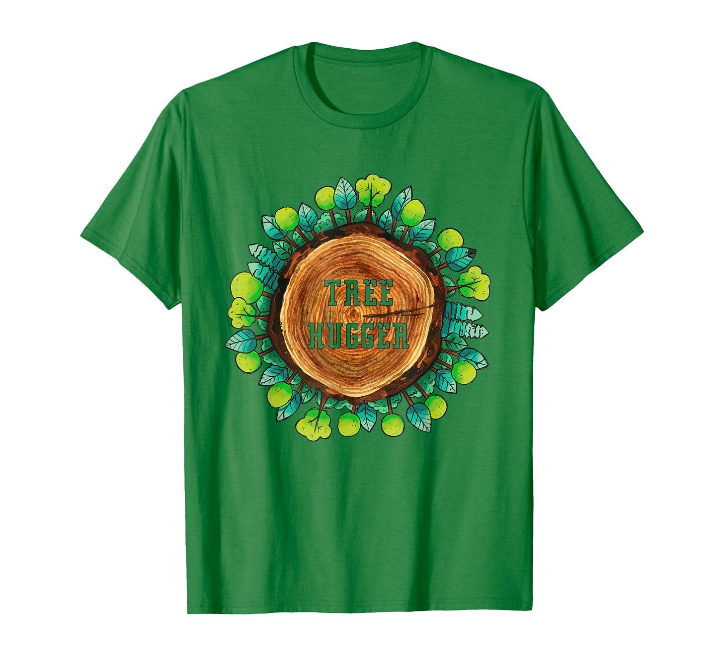 Vintage Retro Environmental Nature Lover Tree Hugger T-Shirt