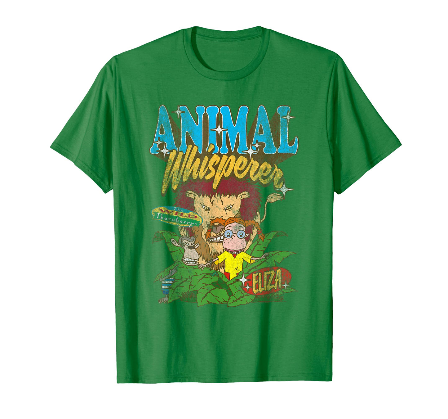 Wild Thornberry's Vintage Eliza Animal Whisperer Cartoon T-Shirt