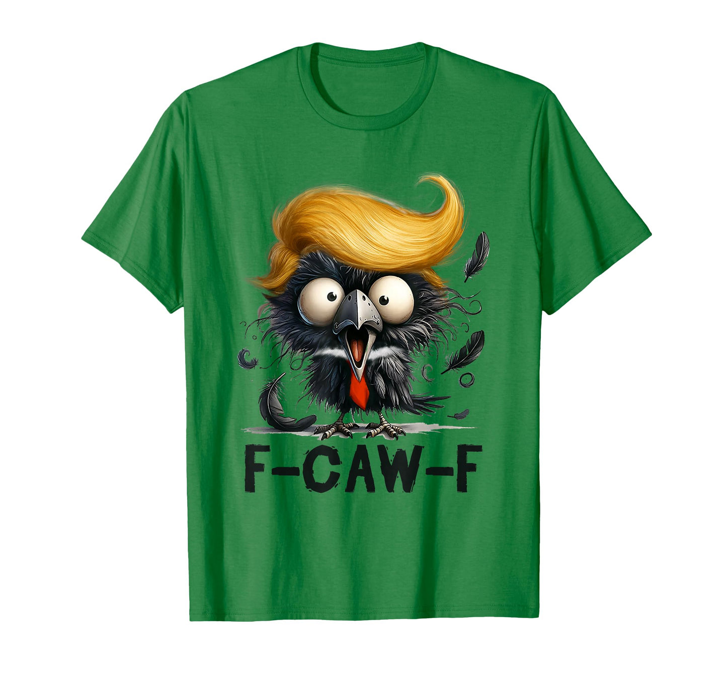 Funny F- Caw -F Crow FCWF Raven Halloween Lazy Costume T-Shirt