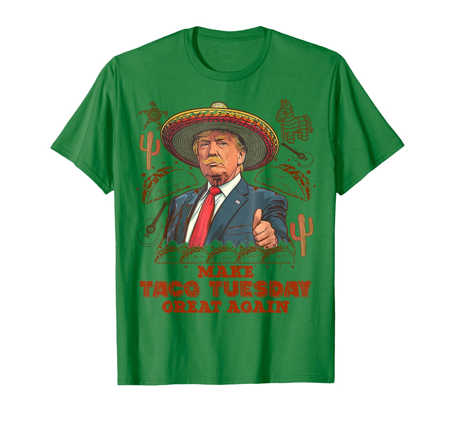 Make Taco Tuesday Great Again Trump Funny T-Shirt
