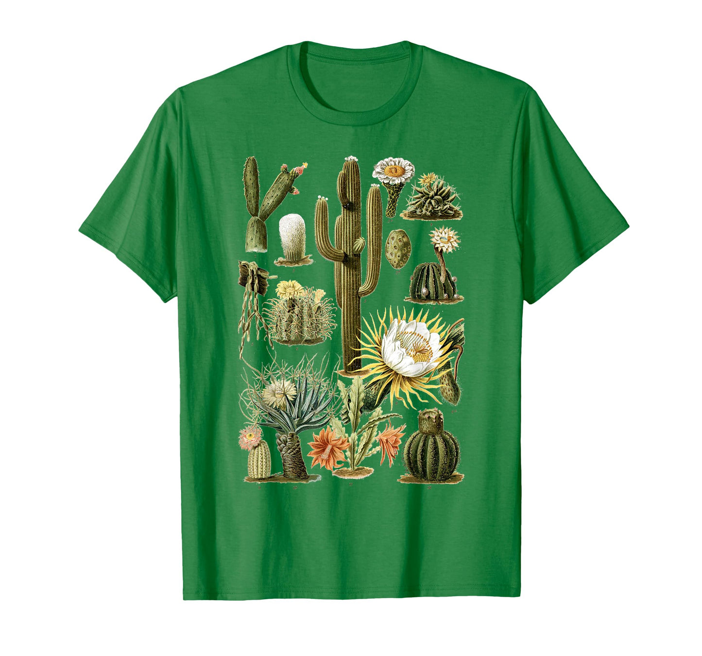 Cactus Succulent Plant Vintage Cacti Botanical Botanical T-Shirt