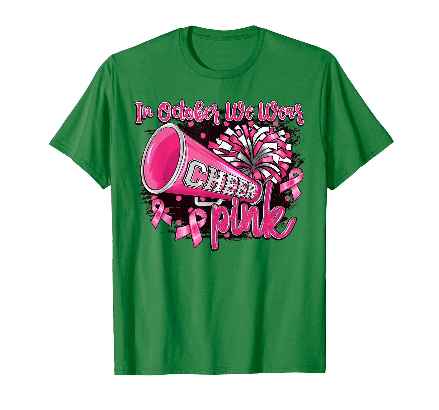 Pink Out Football Cheer for The Cure Breast Cancer Awareness T-Shirt