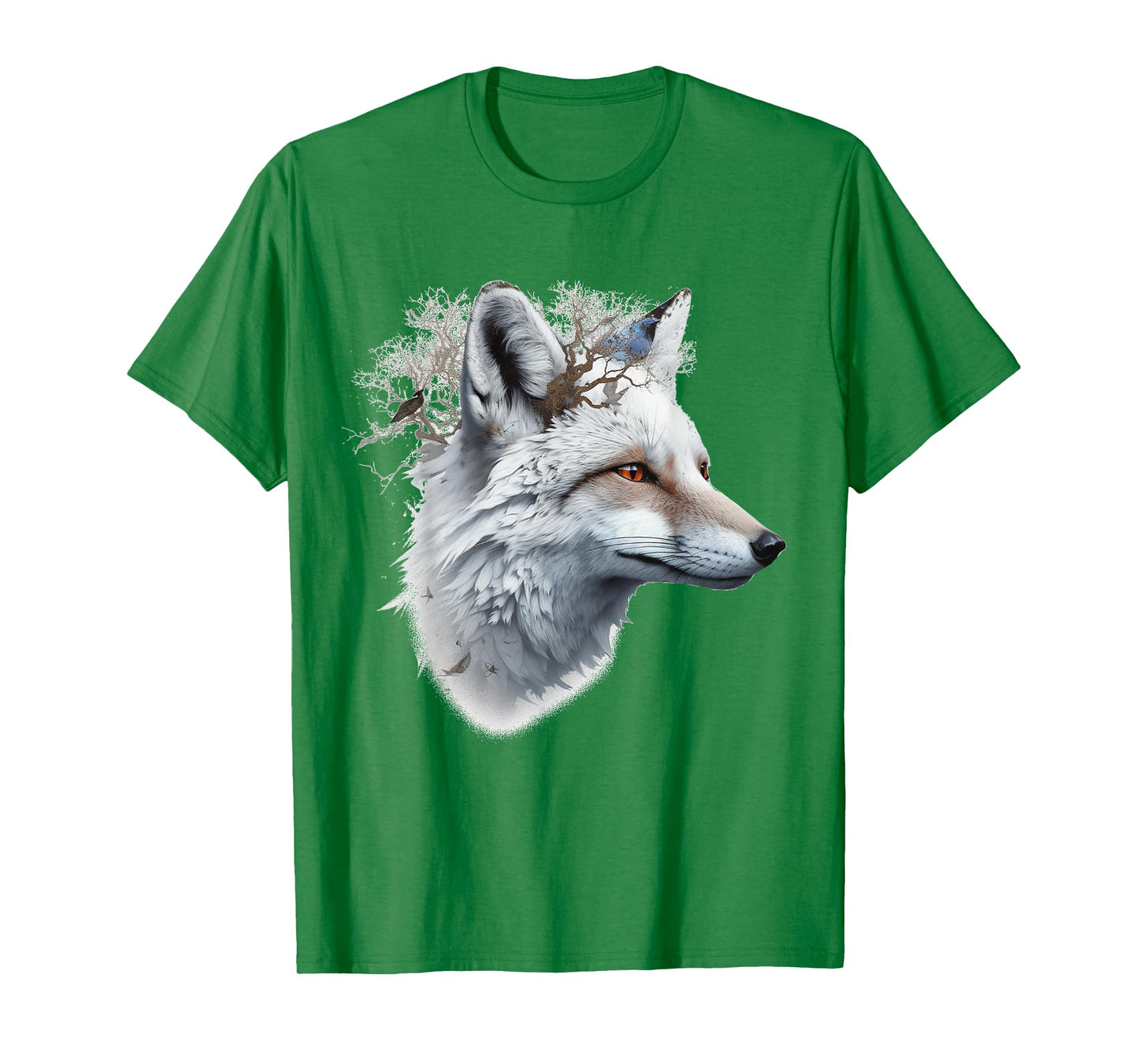 Fox Animal Art - Artwork Fox T-Shirt
