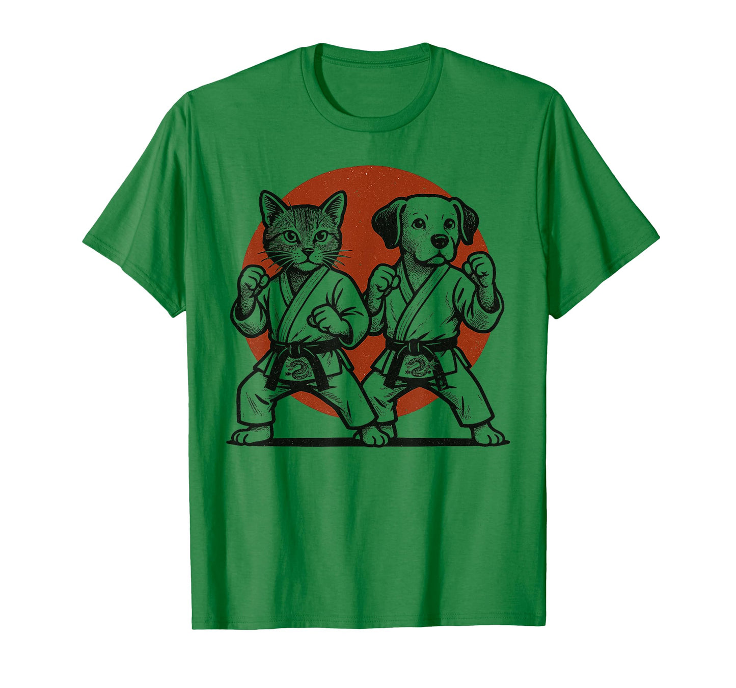 Karate Cat Dog Karate Gi Karate Japanese Stuff Karate T-Shirt