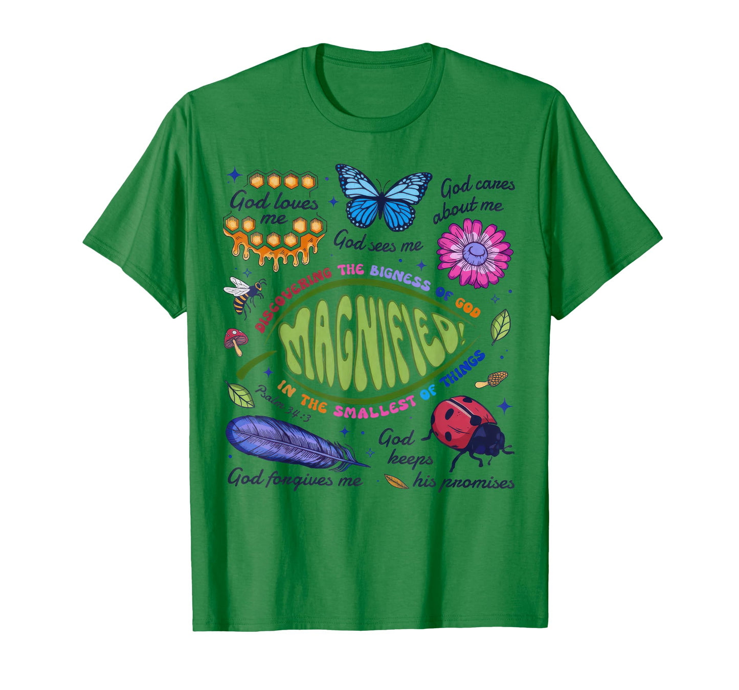 VBS 2025 Magnified Discovering The Bigness Of God Christian T-Shirt