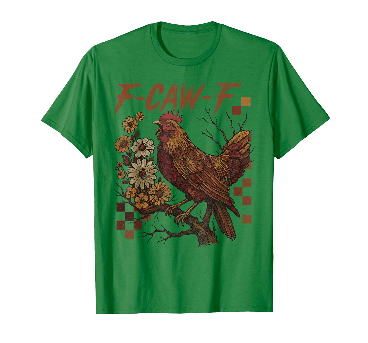 Funny F-Caw-F Chicken FCAWF Chicken T-Shirt