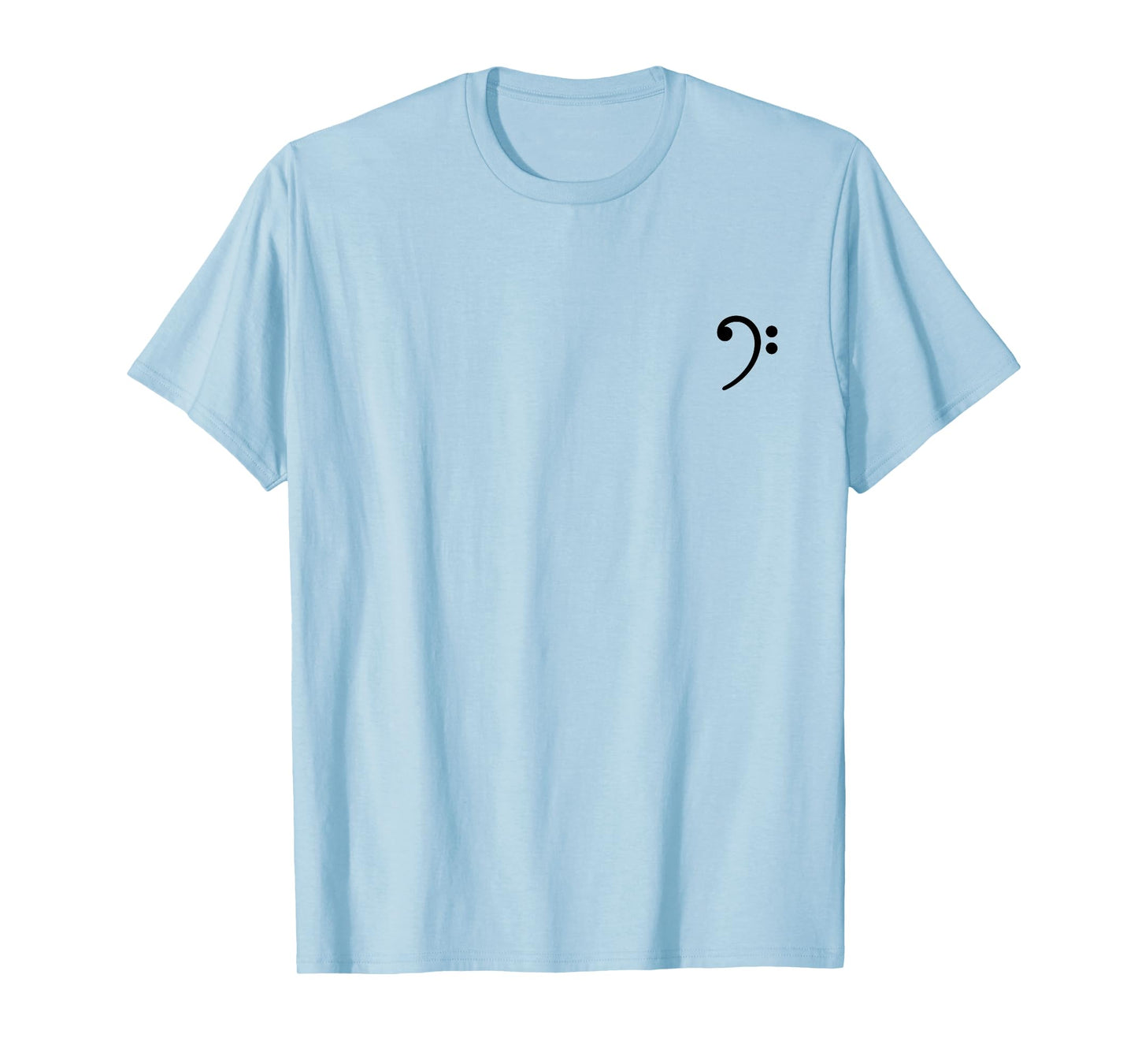 Black Bass Clef, Music, Violin Clef, Music Note Sheet Music T-Shirt