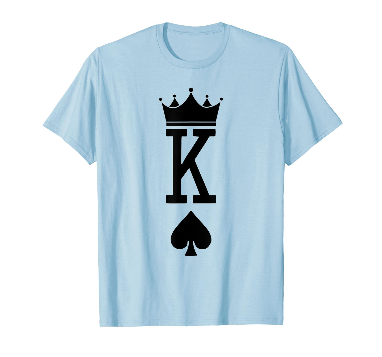 Mens King Spades Card Game Lover Dice Games Lover Card Symbols T-Shirt