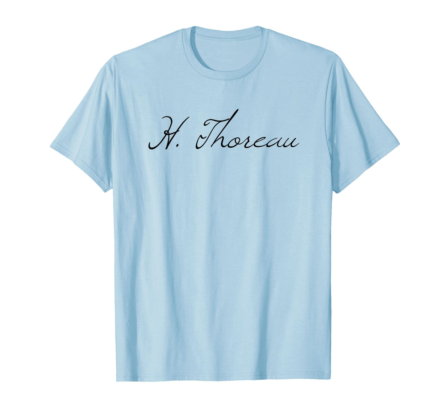 Henry David Thoreau - Classic Author Signature - T-shirt T-Shirt