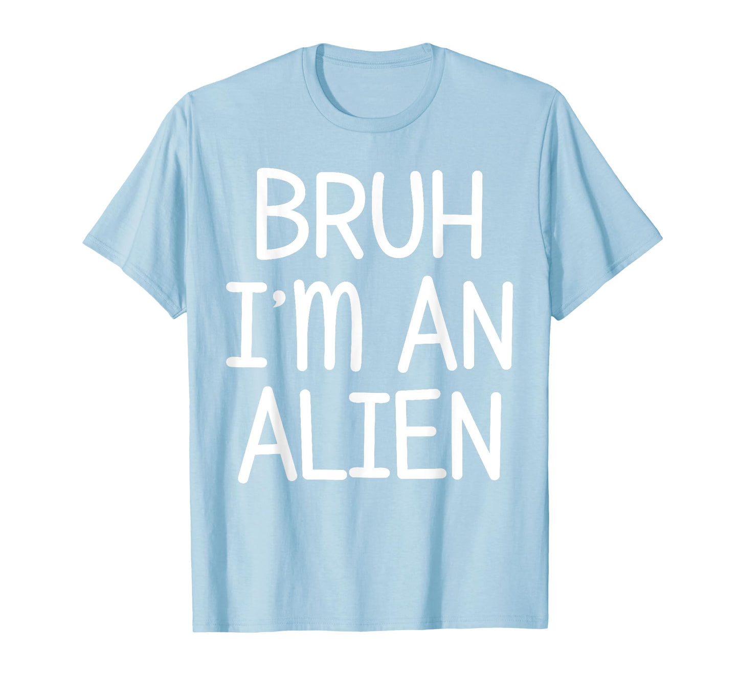 Pretend I'm An Alien Funny Lazy Halloween Costume Party T-Shirt