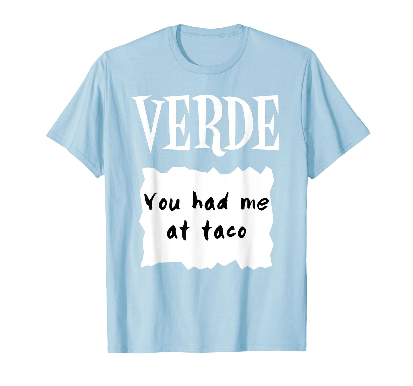 HOT SAUCES Halloween Costumes Green Salsa VERDE SAUCE T-Shirt