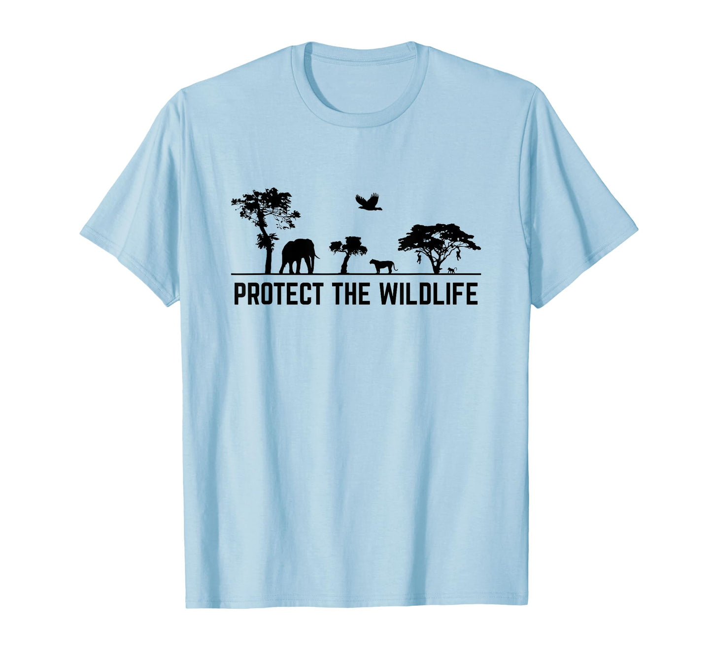 Protect Wildlife Safari Animal Conservancy Nature Earth Day T-Shirt