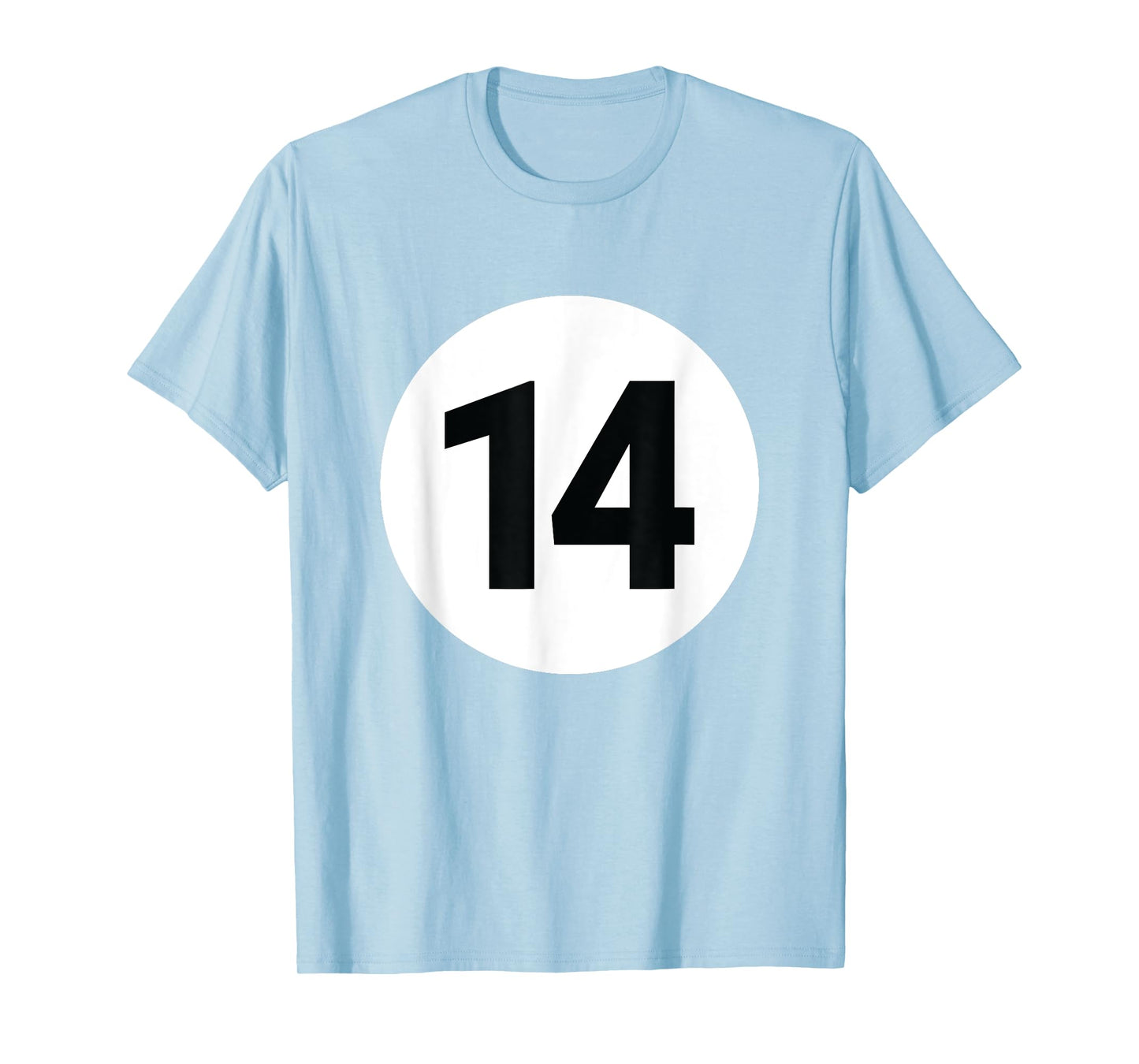 8 Pool Ball 14 Billiards Costume Halloween Group Matching T-Shirt