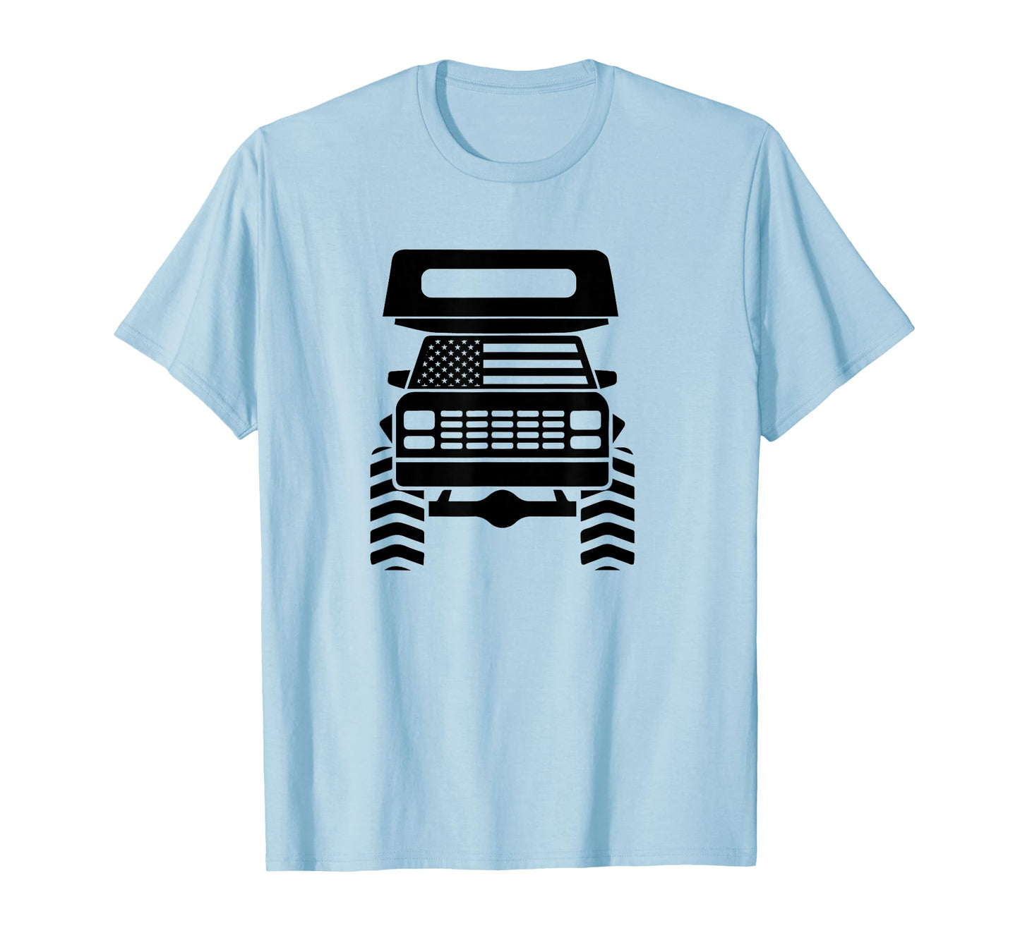Truck Camper Slide-in Cabover Pickup Flatbed Camper RV T-Shirt