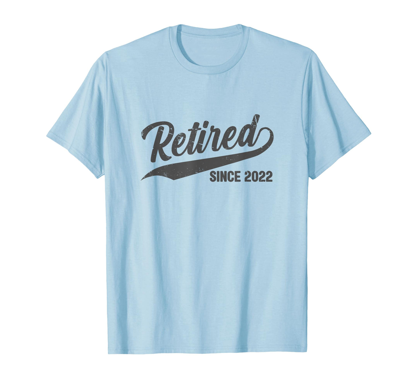Retired Since 2022 Vintage Funny Retirement Gift Men Women T-Shirt