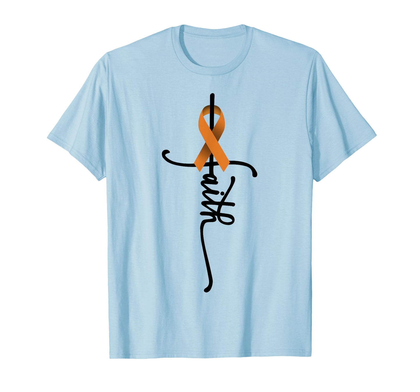 Appendix Cancer Faith Appendix Cancer Awareness Support T-Shirt