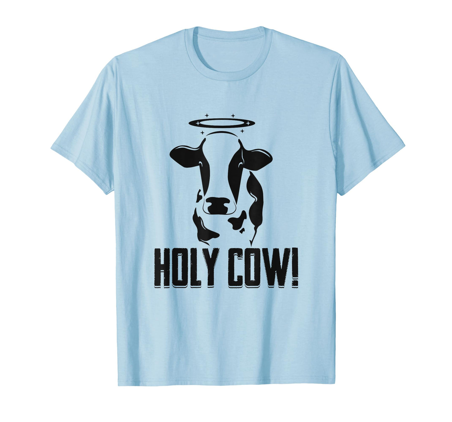 Holy Cow Graphic Livestock, Cow Lover, Cattle Farmer Gift T-Shirt