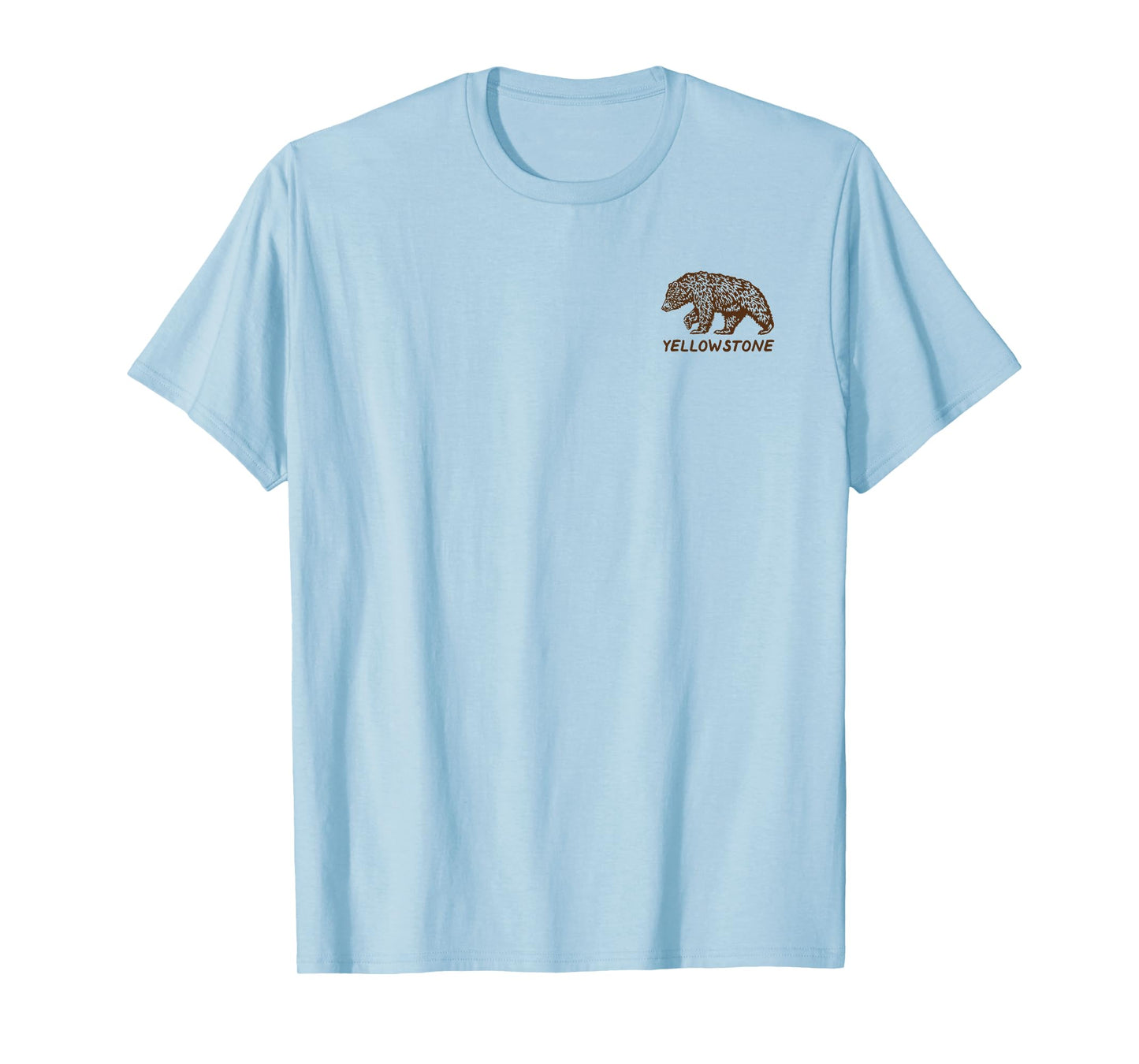 Yellowstone National Park Wyoming (Front and Back Design) T-Shirt